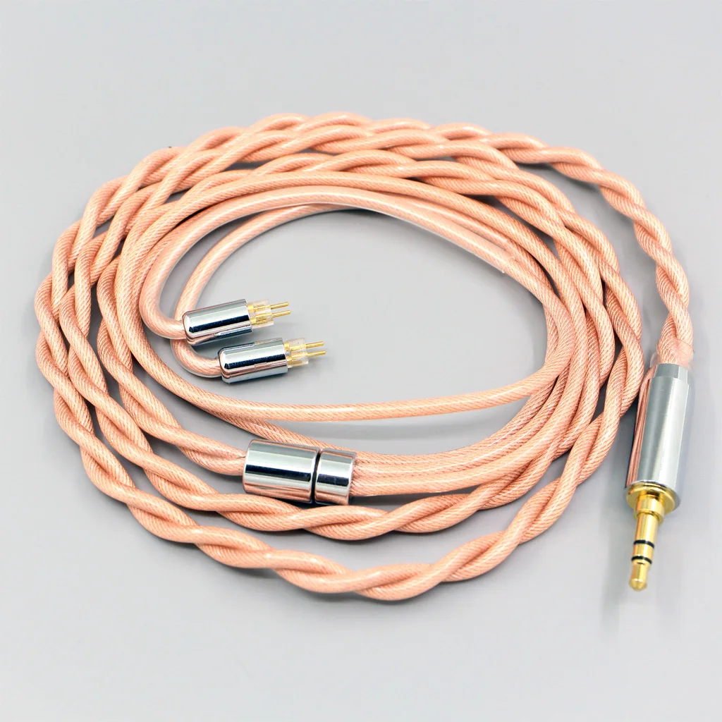 Type6 756 core Shielding 7n Litz OCC Earphone Cable For 0.78mm BA   W4r UM3X UM3RC JH13 High Step 2 core 2.8mm LN008006