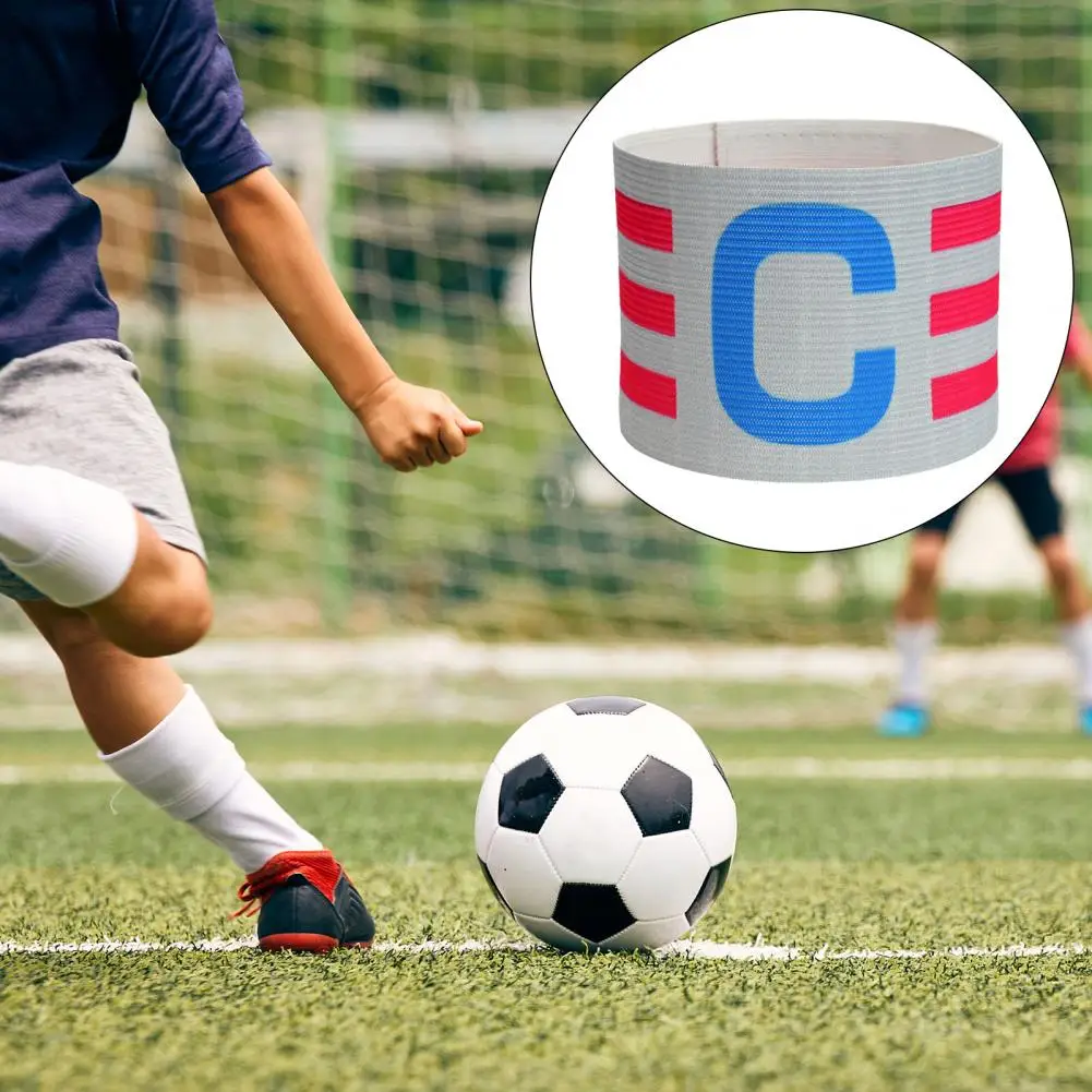 Forte nastro di fissaggio Accessorio per squadra sportiva Bracciale da calcio elastico regolabile per giocatori di giovani adulti Calcio Basket