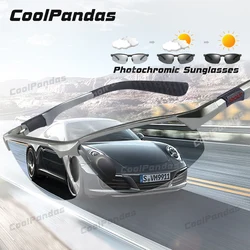 CoolPandas-gafas de sol fotocromáticas para hombre, polarizadas, camaleón, deportivas, visión diurna y nocturna, para conducir, zonnebril heren