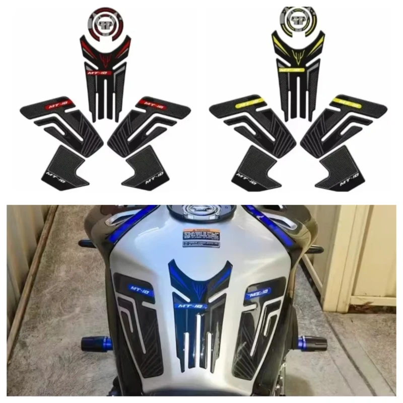 Suitable for Yamaha MT10 Fz10 FZ MT-10 MT-10 SP Series Fuel Tank Protection Sticker, Side Sticker