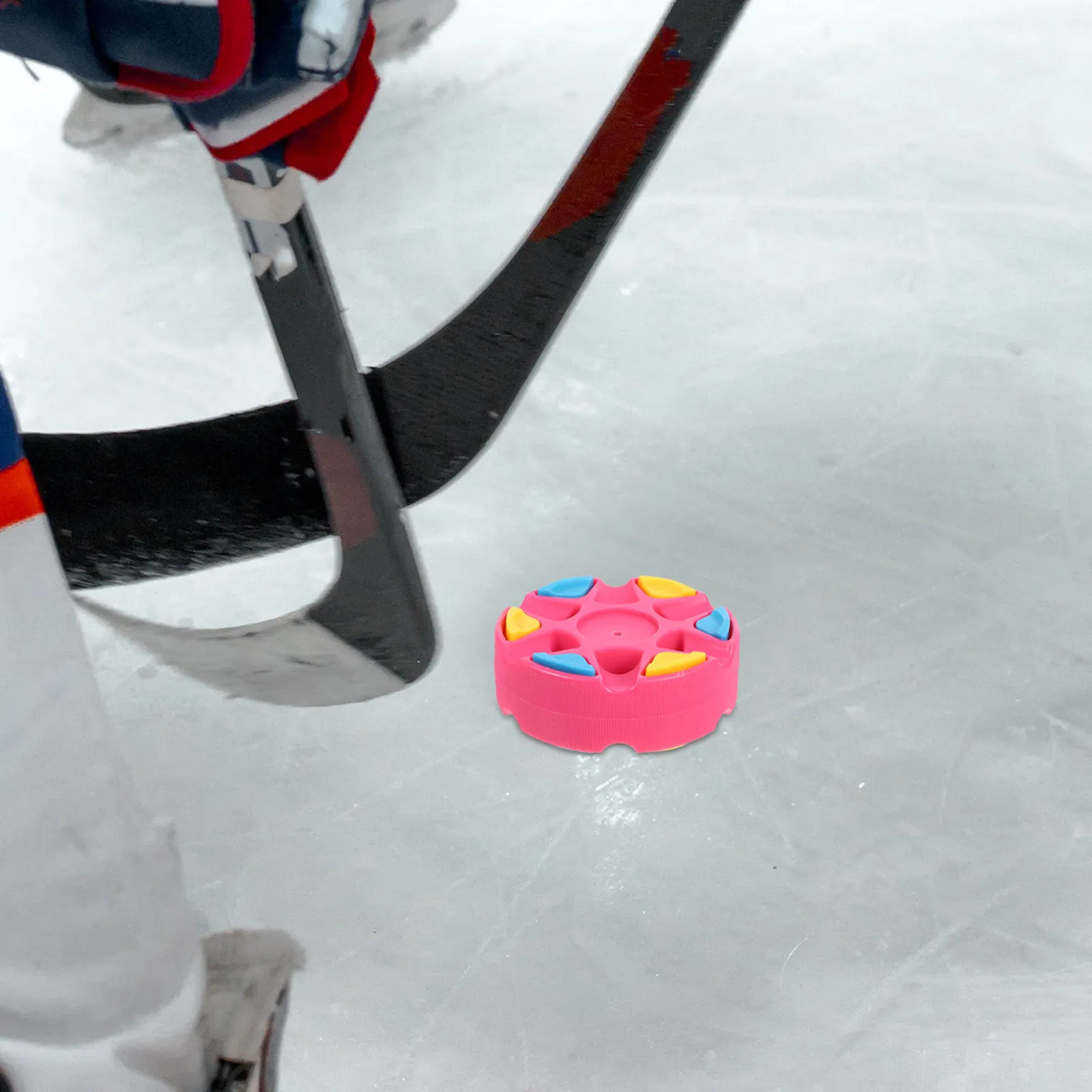 Professional Pa Material Roller Hockey Puck for Land Training Stable Rolling Control Balance Flexibility Improvement Ice Hockey