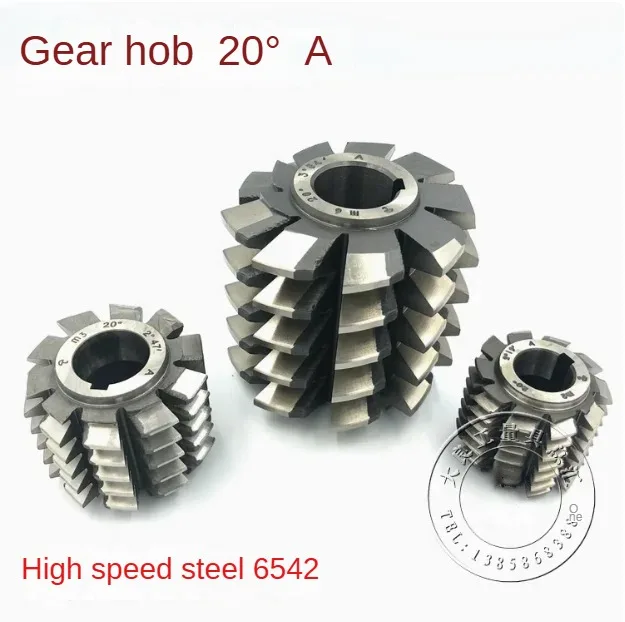 Gear hob cutter A-grade accuracy high-speed steel M2 material, pressure angle 20 degrees, Rolling cutter M5M6M8M10