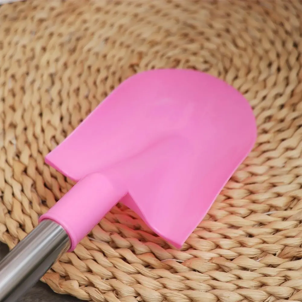 

Children Stainless Steel Beach Shovel Gardening Digging Sand Tools Digging Sand Shovel 50cm Play House Pointed Shovel Summer