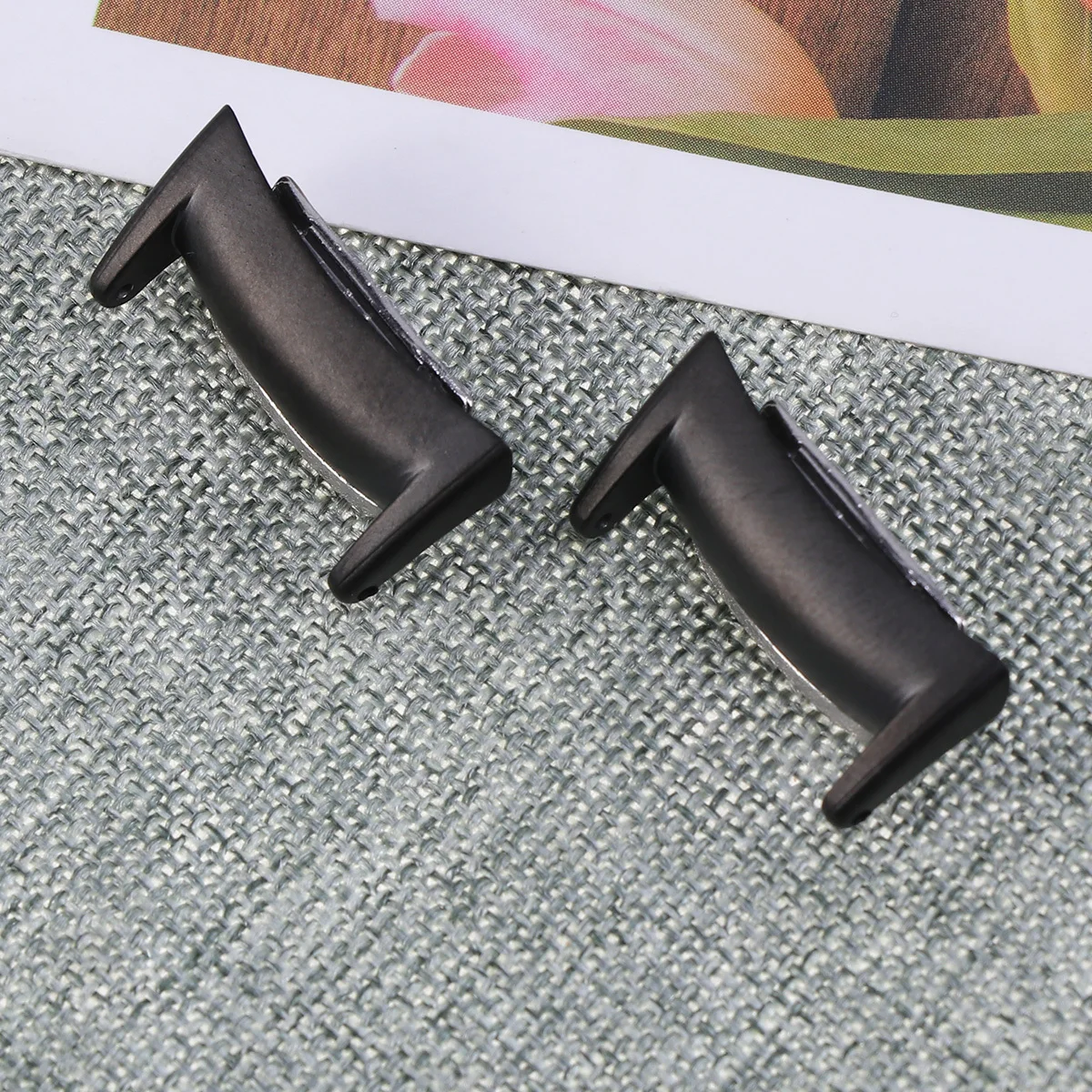 2 stuks duurzaam roestvrij staal 2 bandconnector nauwkeurige sneden veilige pasvorm voor lederen siliconen banden bandaccessoire