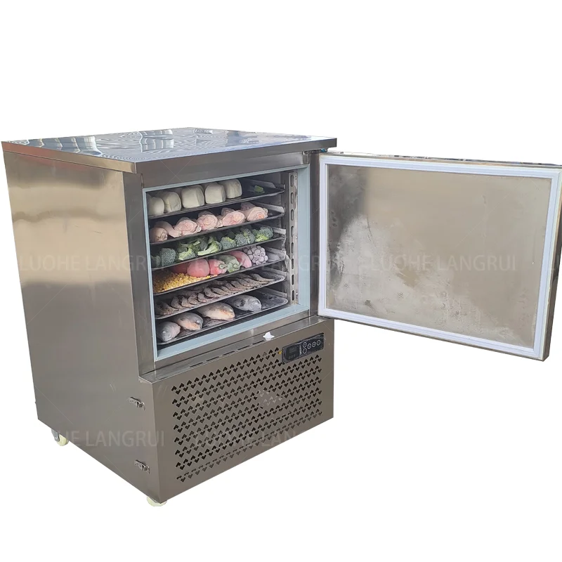 Vegetable Fruits Quick Freezing Portable Air Blast Freezer