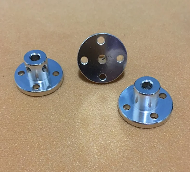 

Aluminum Alloy Color Rigid Flange Coupling Motor Connector 5Pcs