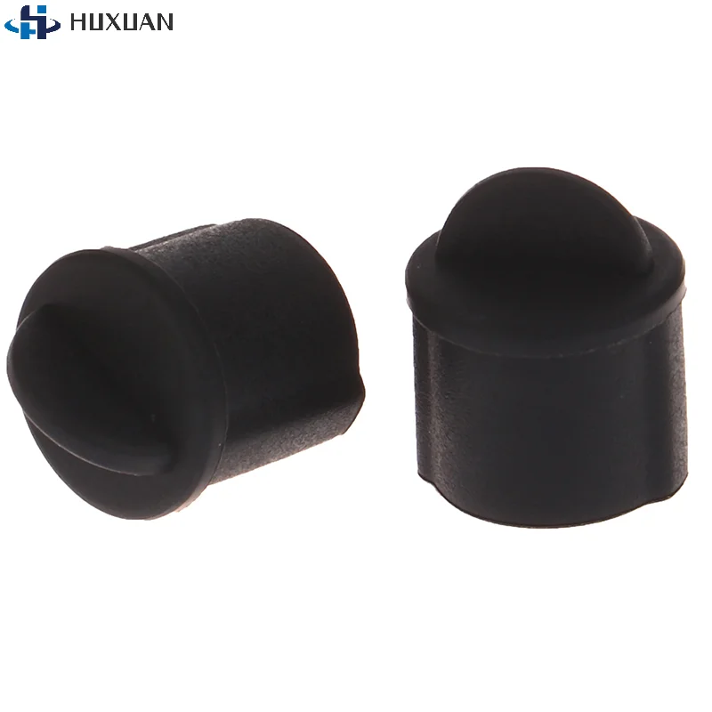 10Pcs Silicone BNC Anti-Dust Stopper Cap Cover 9.5mm-11mm Diameter Dust Plug Port Protector for BNC Female Jack