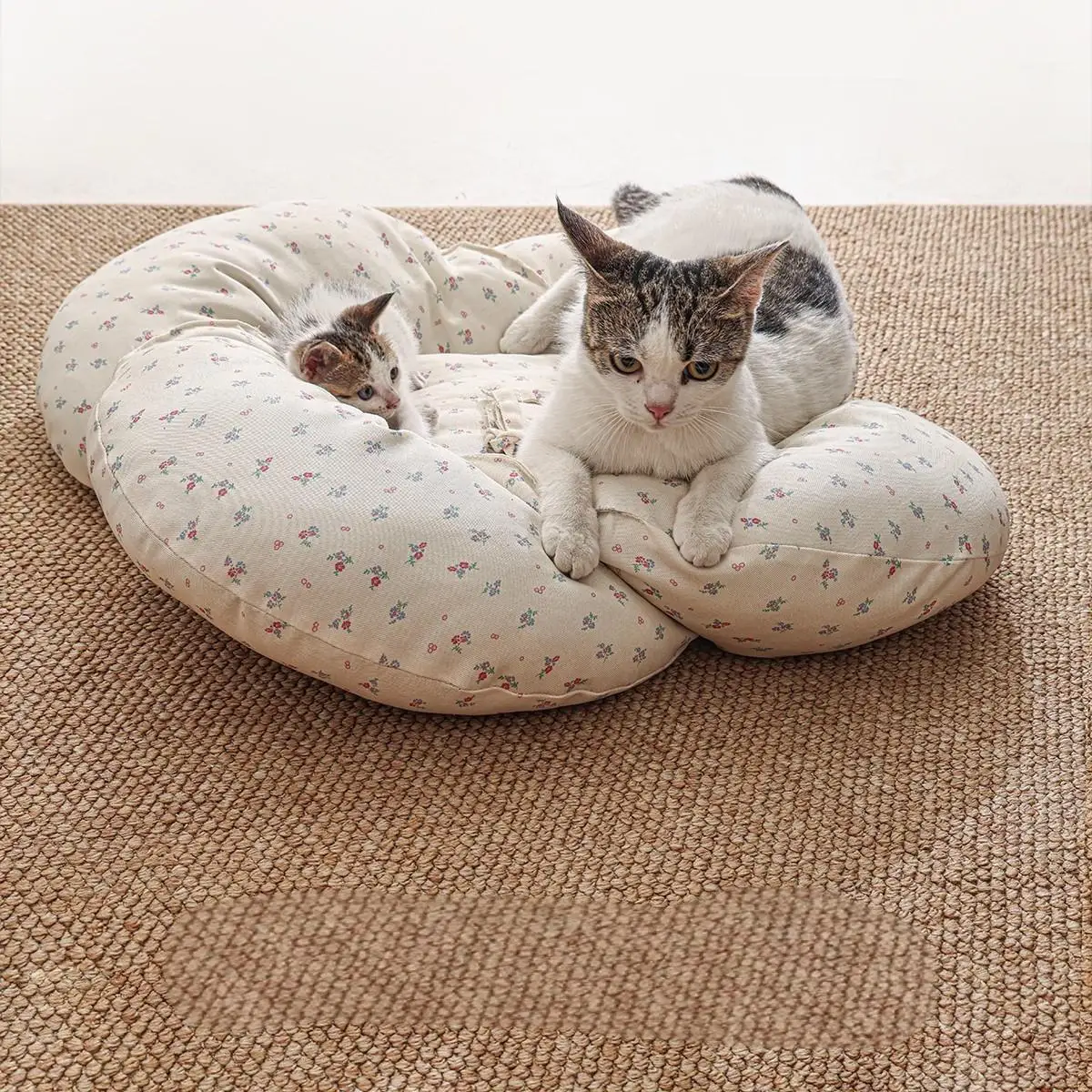 

Аксессуары для домашних животных, пушистая спальная кровать для собак, гнездо для домашних животных с тревогой