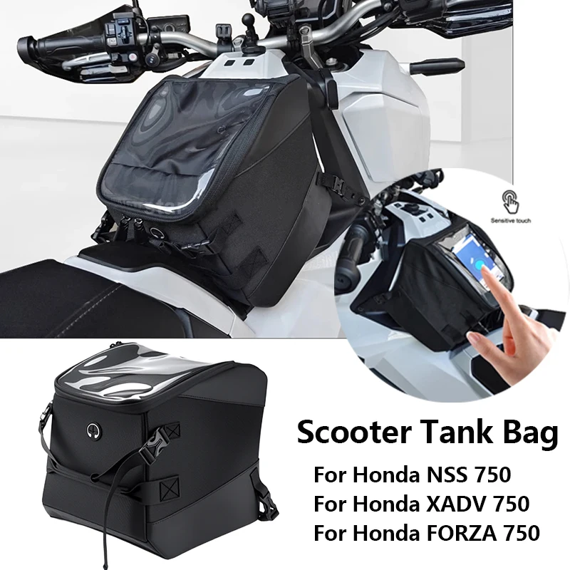 

Scooter Tank Bag For Honda XADV X-Adv 750 NSS750 Forza 750 759 Motorcycle Tunnel Fuel Tank Bag Cycling Travel Pack Storage Pouch