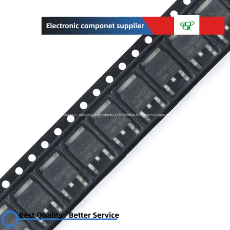 10st 100n03a Naar-252 30V/90a N-Kanaal Mos (Veldeffect Transistor) Chip