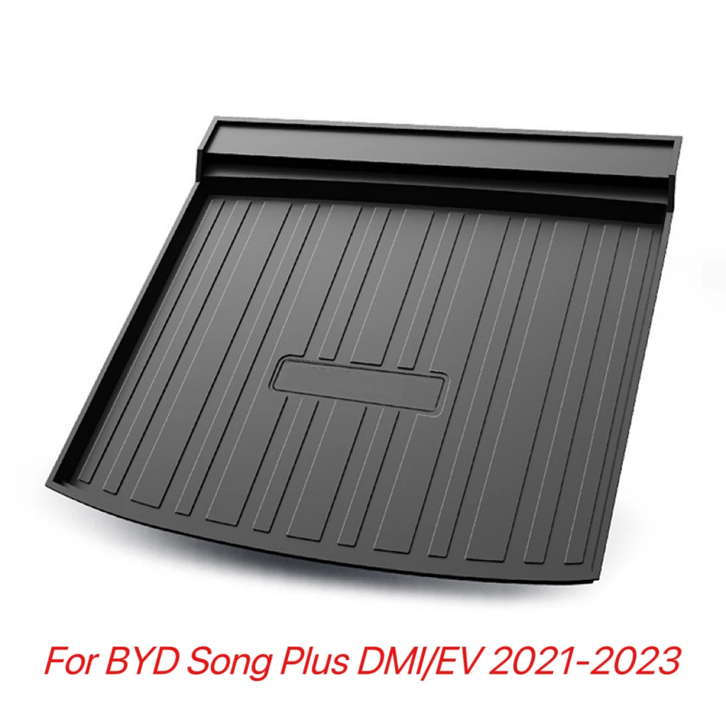 

Tailored Boot Liner Tray For BYD Song Plus DMI/EV 2021-2023 Car Rear Trunk Cargo Mat Sheet Carpet Mud Protector Waterproof