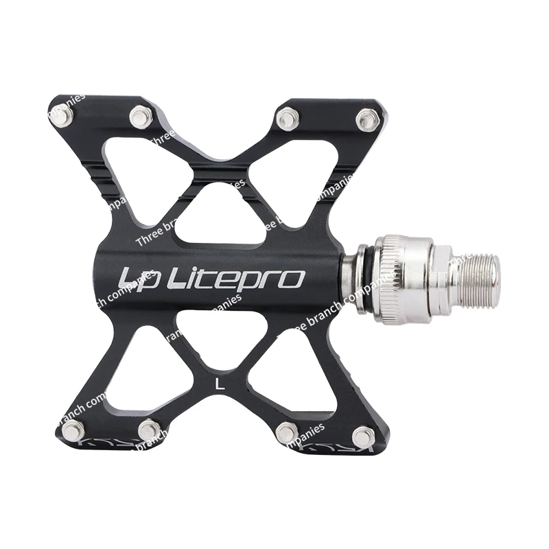 LP Litepro Small Cloth Folding Bicycle Ultra-Light Butterfly Quick Release Pedal 412/P8 Modified Pedal Aluminum Alloy Pedal