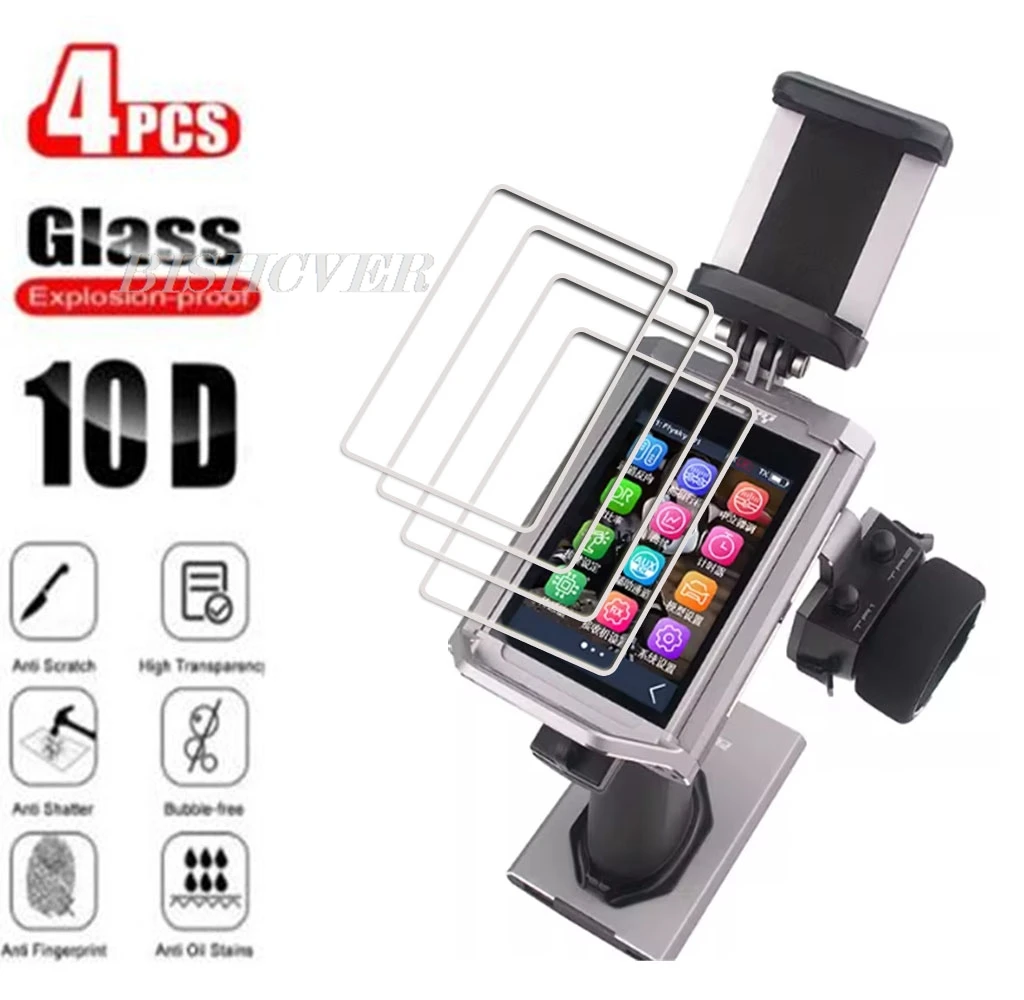 

4PCS Tempered Glass For Flysky Noble NB4 Pro Protective Film ON NobleNB4 NB4Pro NobleNB4Pro 3.5" Screen Protector Cover