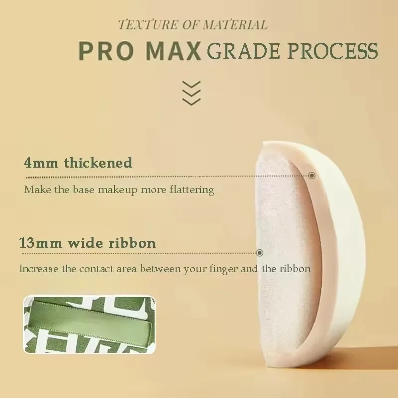 Duża gąbka do makijażu typu marshmallow, super miękka poduszka powietrzna, do pudru, podkładu, korektora, narzędzie do makijażu do stosowania na sucho i na mokro.