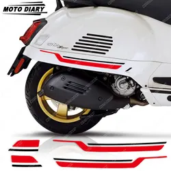 For Vespa GTS 125 250 300 Super GTV 250 GTV 300 GTS250 GTS300 GTV300 GTV300 Scooter Sticker Set Side Body Decals Waterproof