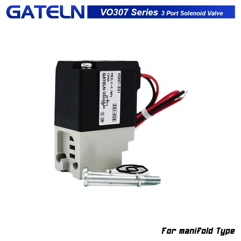VO307 Series 3 Port Solenoid Valve VO307-5G1 VO307-6G1 VO307-4G1 VO307-3G1 Vacuum VO307V-5G1 VO307V-6G1 High Frequency valve