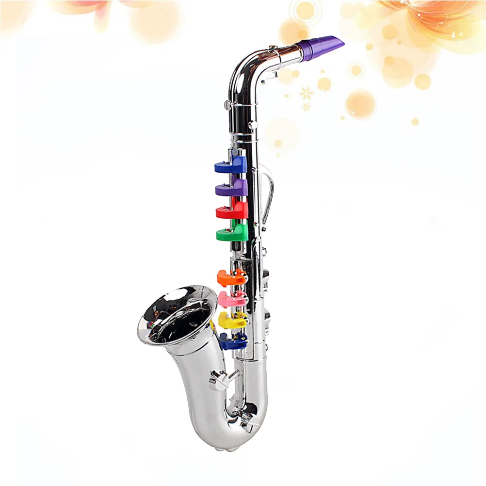 Saxofone infantil brinquedo eletrônico crianças instrumento musical mini crianças