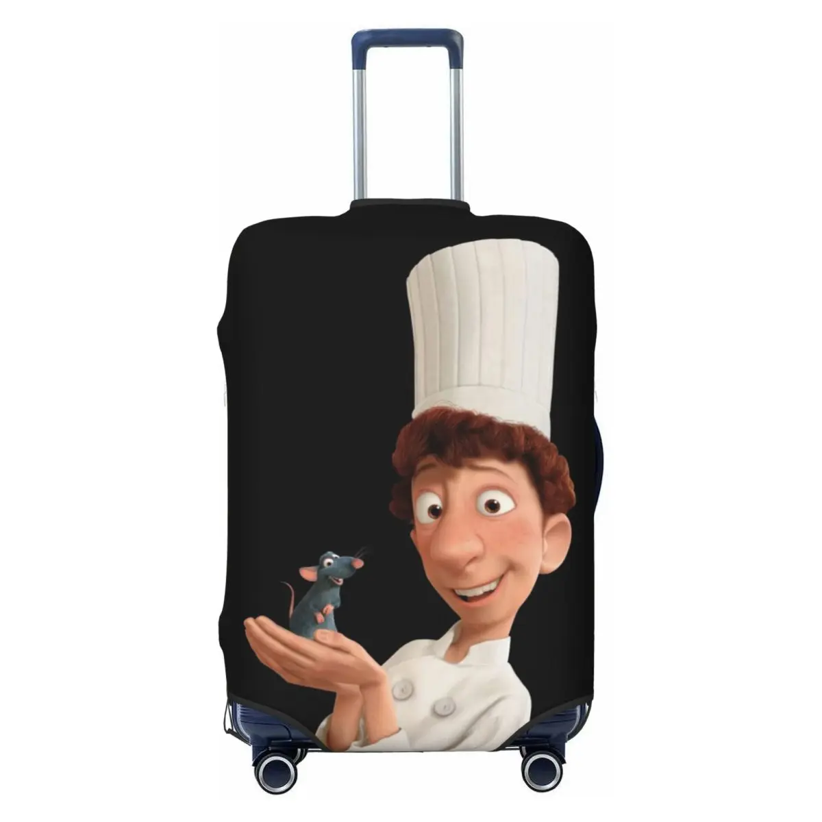 

Custom Ratatouille Linguini Suitcase Cover Elastic Luggage Protective Covers for 18-32 inch