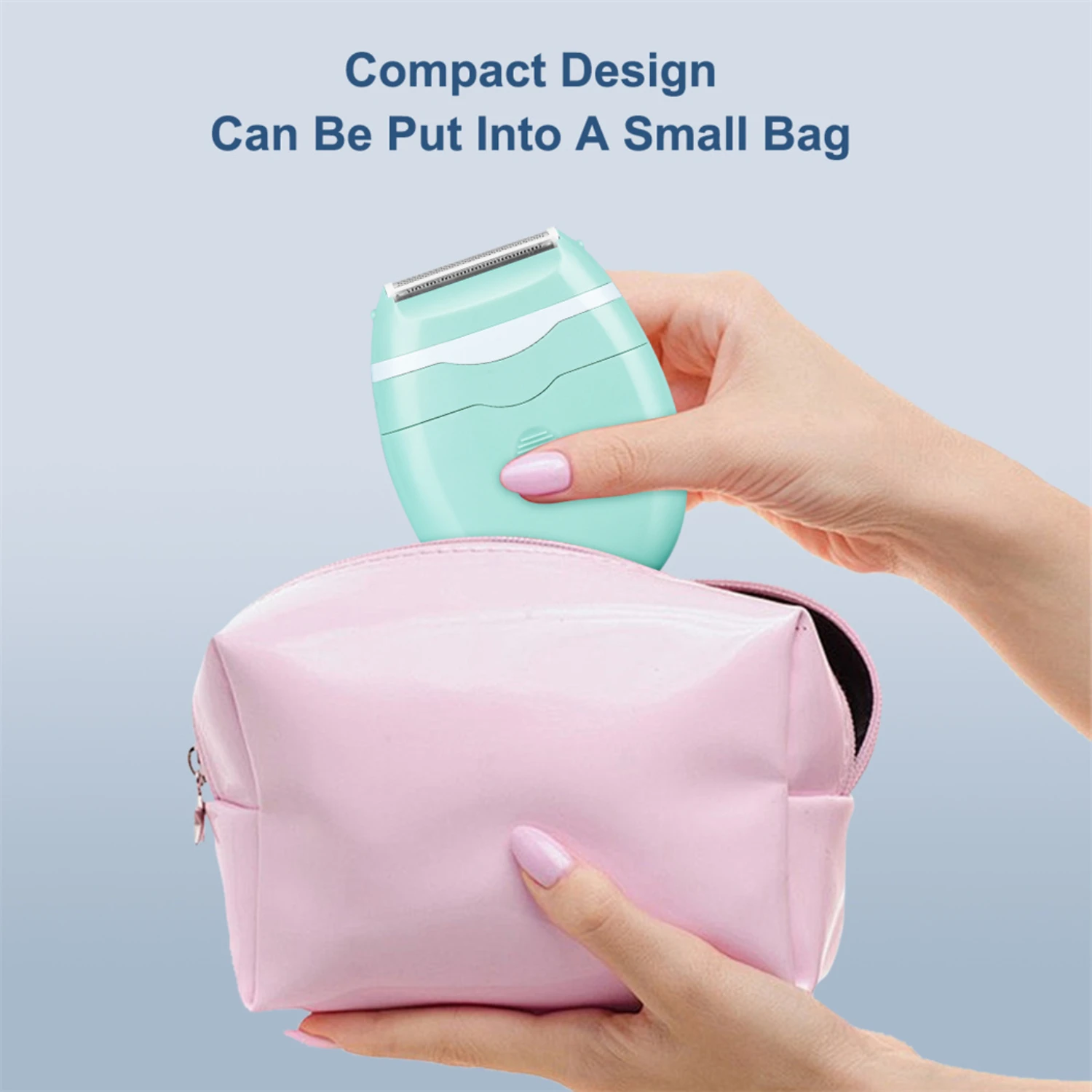 เครื่องเล็มขนไฟฟ้าสําหรับผู้หญิงที่มีประสิทธิภาพ พกพาสะดวก และมีประสิทธิภาพเพื่อเพิ่มความงามของผู้หญิง - เครื่องมือกําจัดขนที่อ่อนโยนสําหรับ