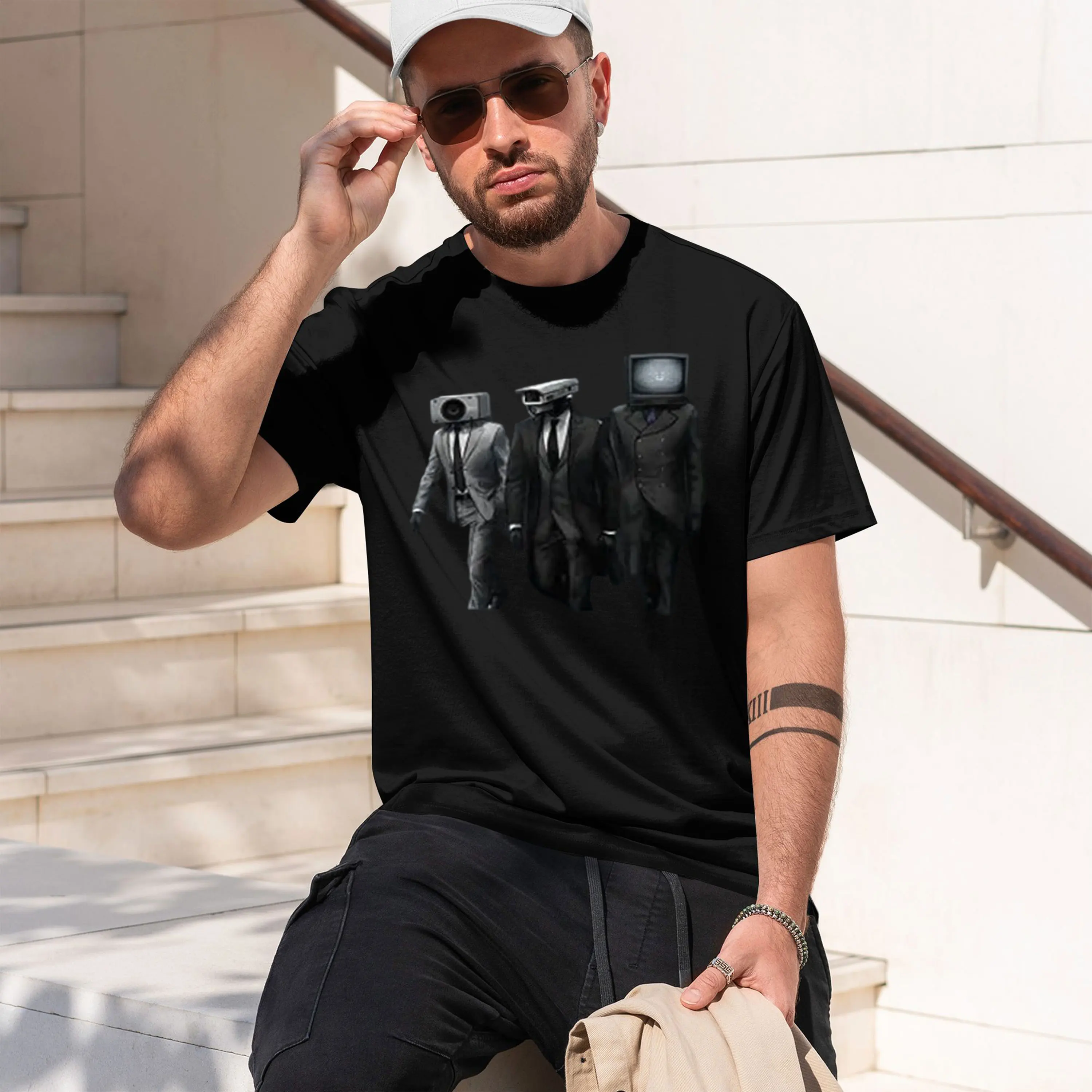 2026 New Model Cameraman, Serman, TVman, Skibidi Toilet Game Gifts T-Shirt Humor Funny Graphic Tee Tops Short Sve Blouses Appare