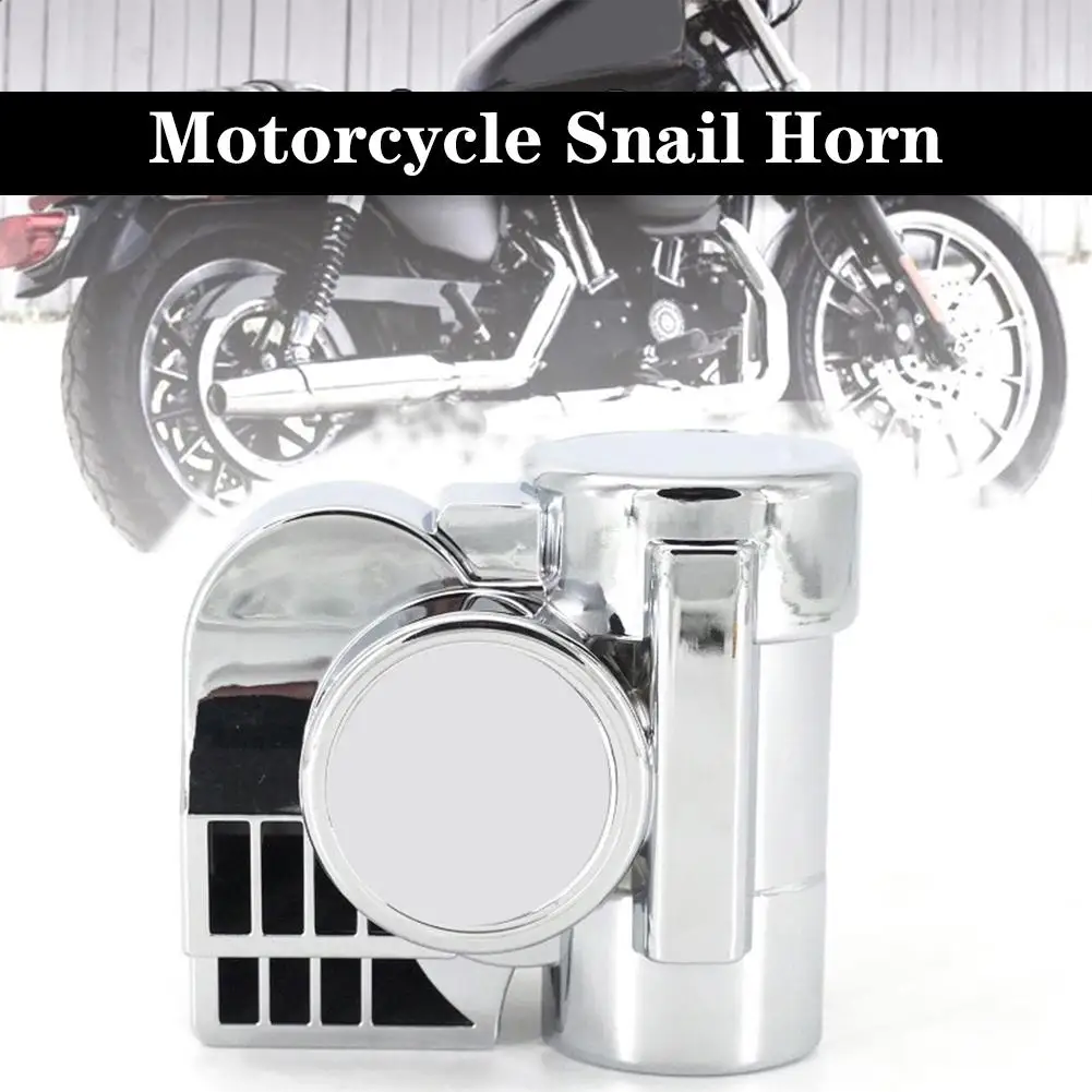 

Для мотоцикла Harley 12 В, встроенный воздушный звуковой сигнал, супер громкий автомобильный звуковой сигнал, воздушные звуковые сигнальки с реле для мотоциклетных поездных звуковых сигналов M4M0