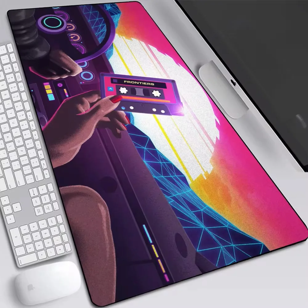 grande-gaming-mouse-pad-para-pc-gamer-neon-car-retalipto-synthwave-art-computador-laptop-mousepad-teclado-desk-mat-xxl