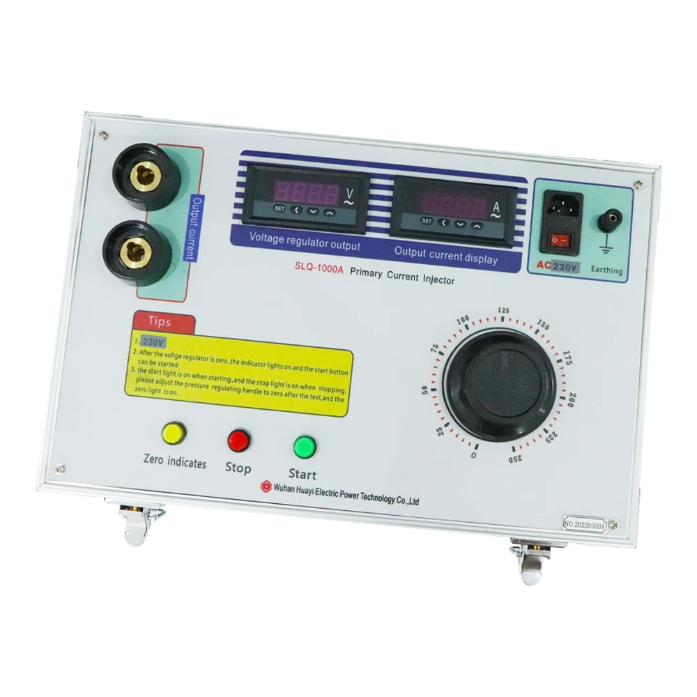 Primary Current Injection Test Set 1000A High Current Generator