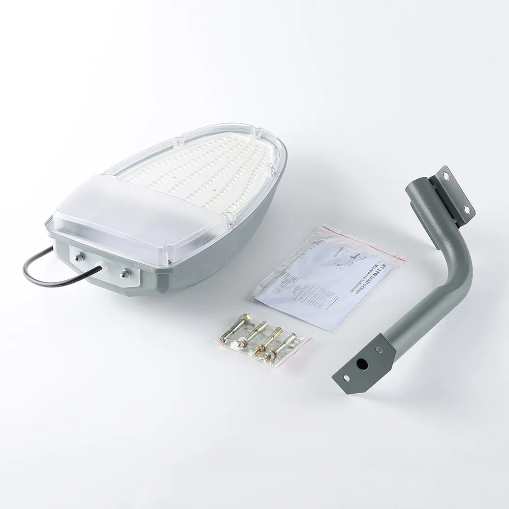 

Outdoor LED Street Light 24W White High Brightness Waterproof Security Lighting Floodlight for Driveway Pathway Garden Yard