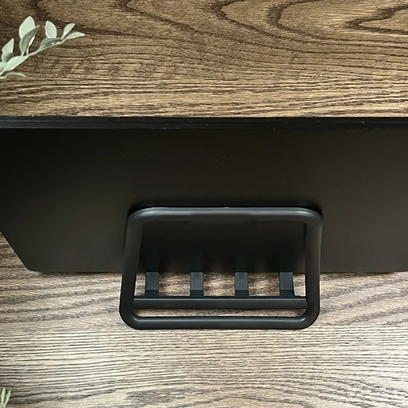 Soporte vertical ajustable para computadora portátil Soporte para computadora portátil y tableta Estante de almacenamiento vertical A