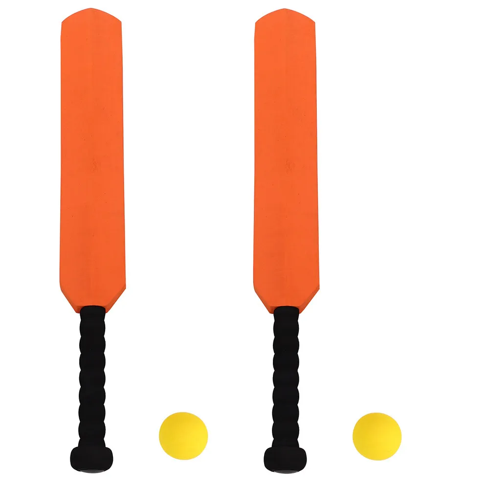 

2Set Cricket Bat and Ball Set Portable Sports Equipment for Indoor Outdoor Interaction Skill Development Safe