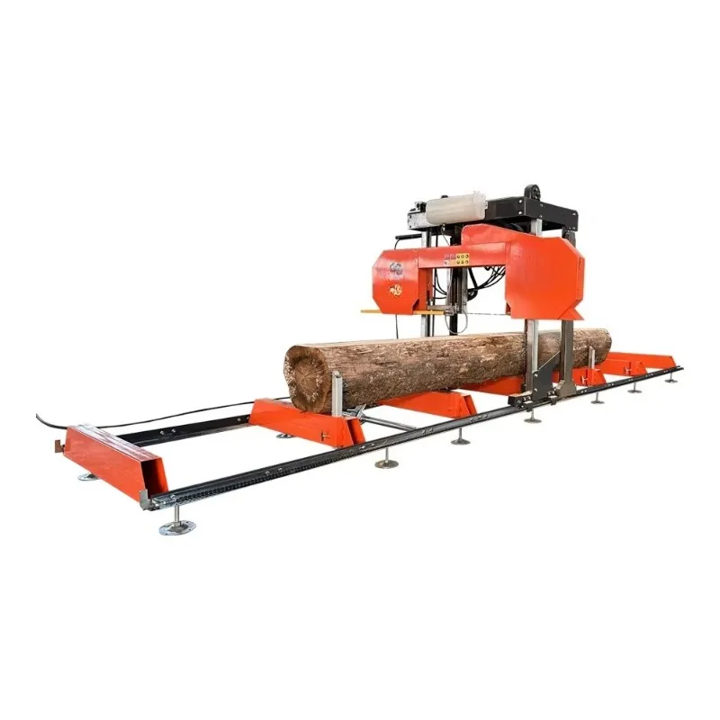 Heavy Duty Log Sawing Machine Horizontal Band Sawmill for Wood Board Lumber Timber Processing Farm Factory