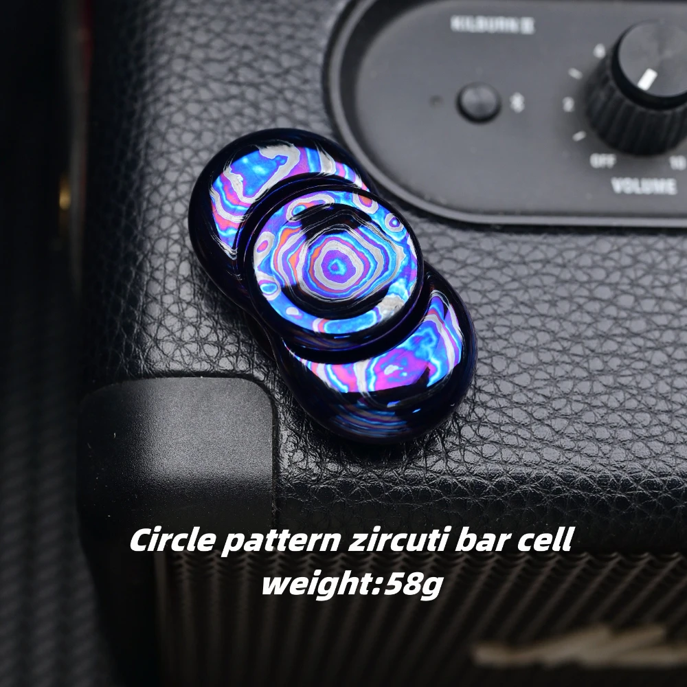 

Kinetics Asia Pacifi EDC Bar Cell Fidget Spinner Fidget Toys For Adults Two-Bladed Fidget Spinner Stress Relief Toy