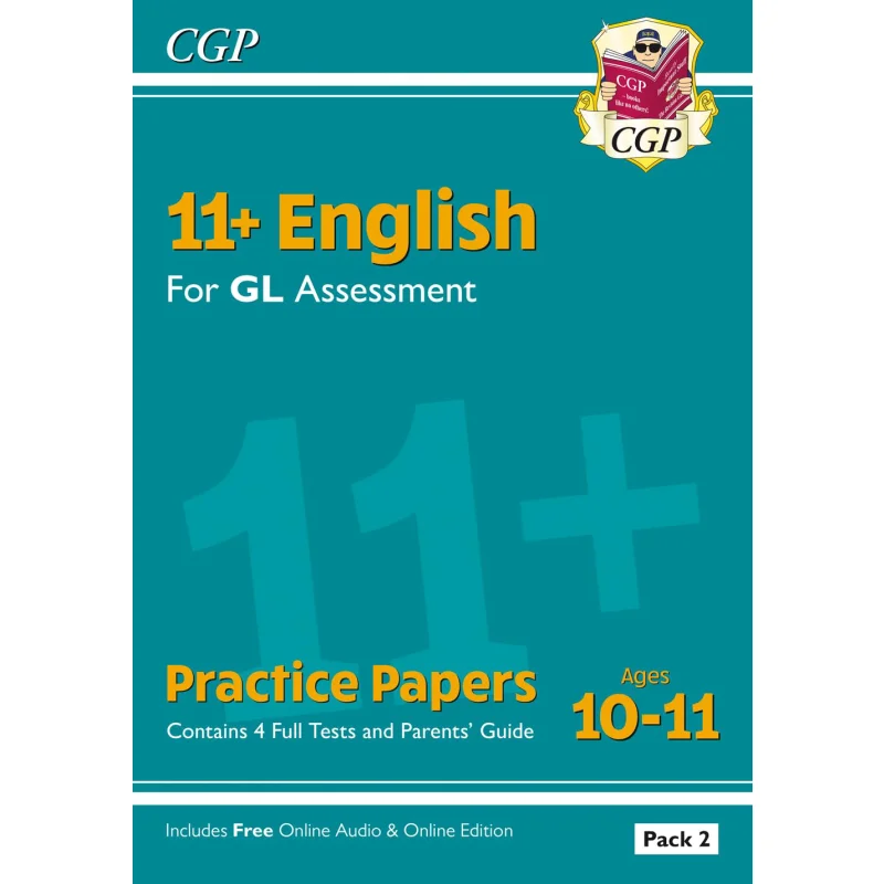 

Бумага для практики английского языка GL в возрасте 1011 в упаковке 2 с руководством для родителей онлайн-издание Книги CGP 9781789086973