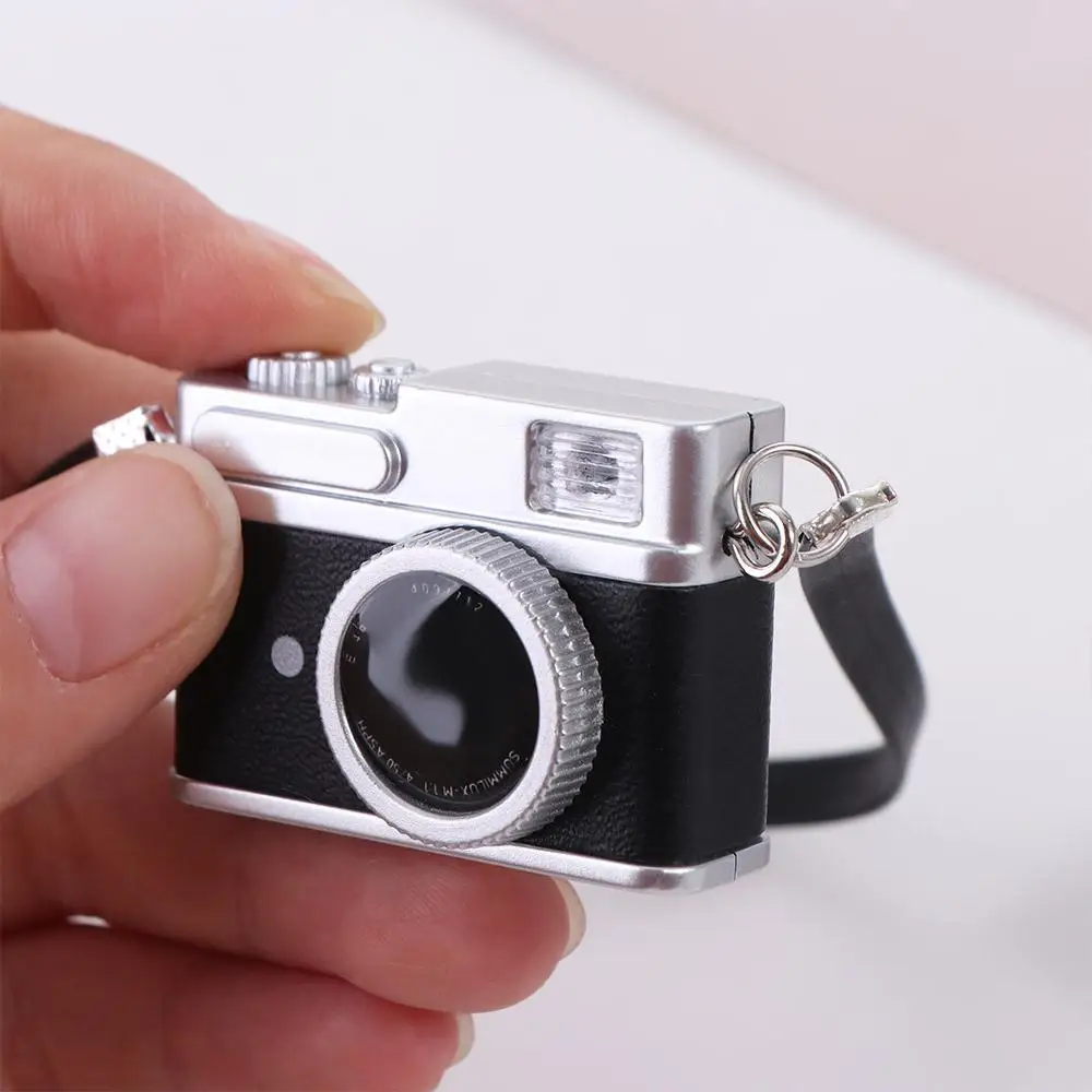 Pretend Play OB11 Accessories Photographic Prop House Accessories Simulation Camera Witn Flash Lamp Cute