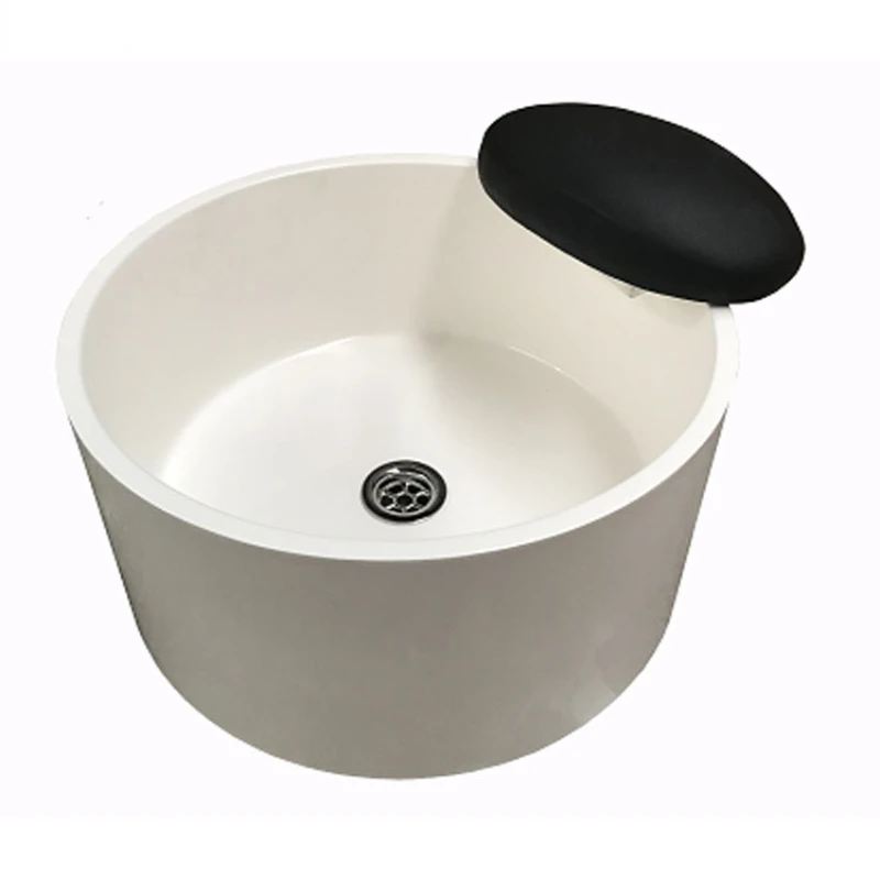 luxury queen throne pedicure chairs foot spa ceramic pedicure sink bowl with drain