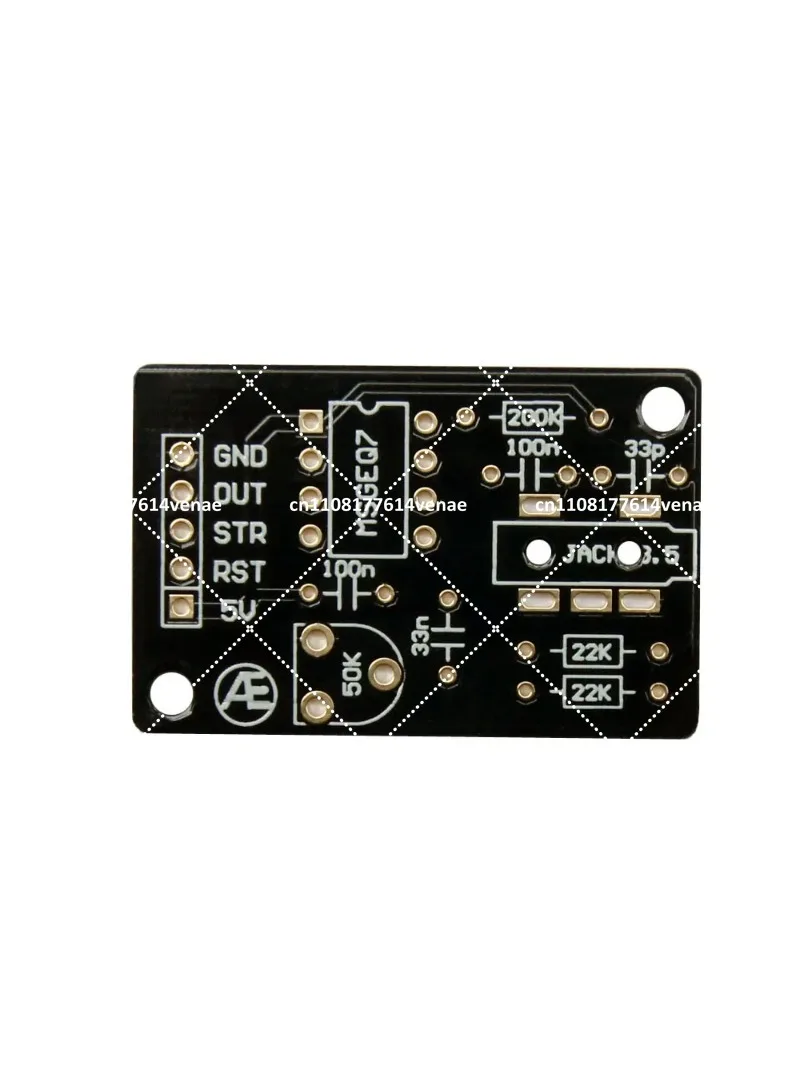 Audio Spectrum Analyzer Module MSGEQ7 Graphic Equalizer Filter Signal Processing Board for PIC Microcontroller Projects