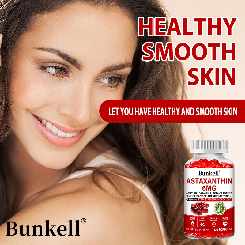 Astaxanthin Capsules - Anti-aging, Brightens Skin, Antioxidant, Supports Immune, Joint, Skin and Eye Health, Cellular Health - Image 4