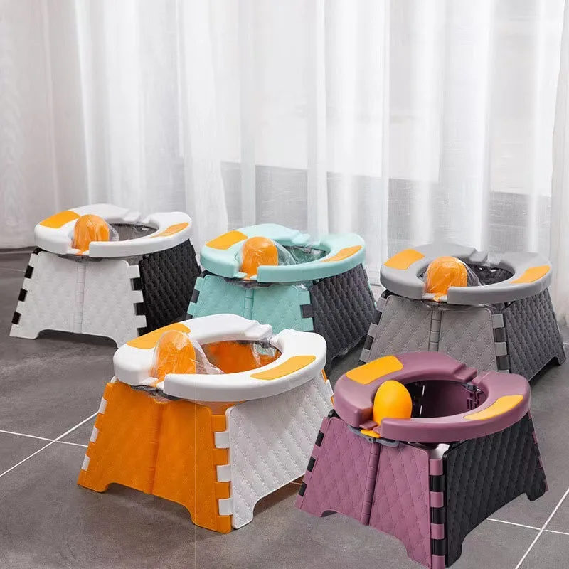 Children's Toilet Outing Outdoor Boy Urinal Potty Portable Folding Toilet