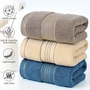 Pure Cotton Soft Bath Towel 1