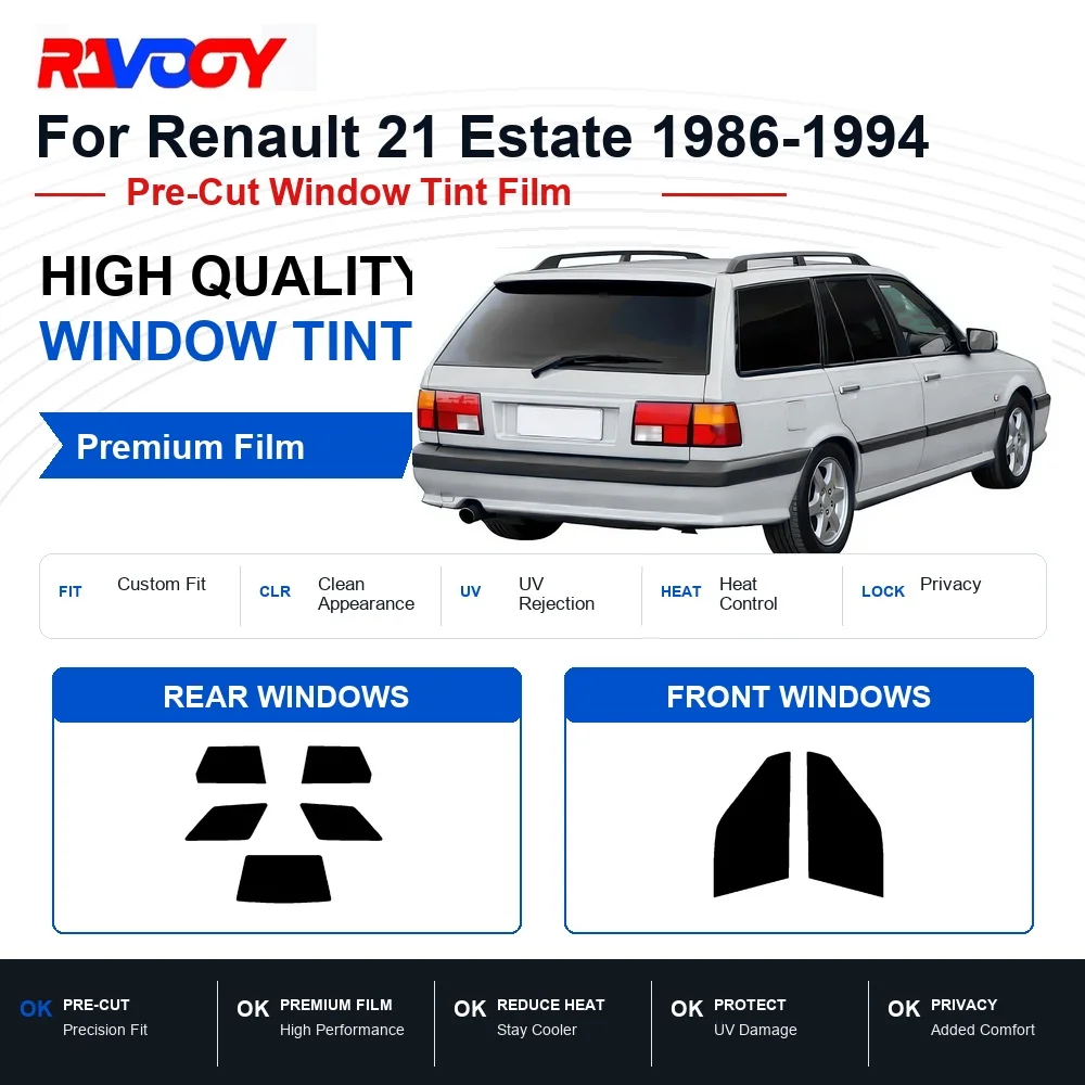 premium-pre-cut-window-tint-for-renault-21-estate-1986-1994-front-rear-windows-uv-heat-rejection-privacy-film