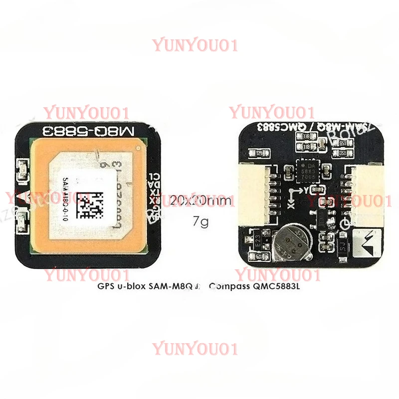 Matek-MóDulo De BrúJula Gps, Ala Fija, MóDulo Gps, M8Q-5883