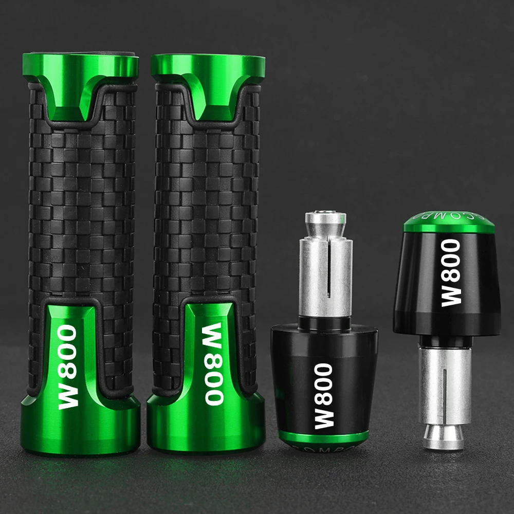 FOR KAWASAKI W800 W800SE W 800 se W800 SE 2012-2018 2019 2020 2021 2022 2023 Moto Handlebars Grips Ends Bar Ends Handlebars Caps