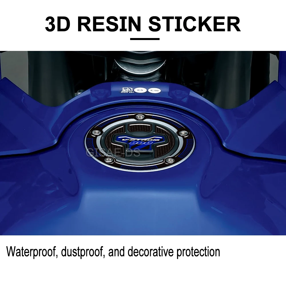 

For Suzuki V-STROM 800DE Vstrom 800 DE 2023 2024 2025 V STROM 800DE Motorcycle Tank Pad 3D Epoxy Protection Sticker Decal