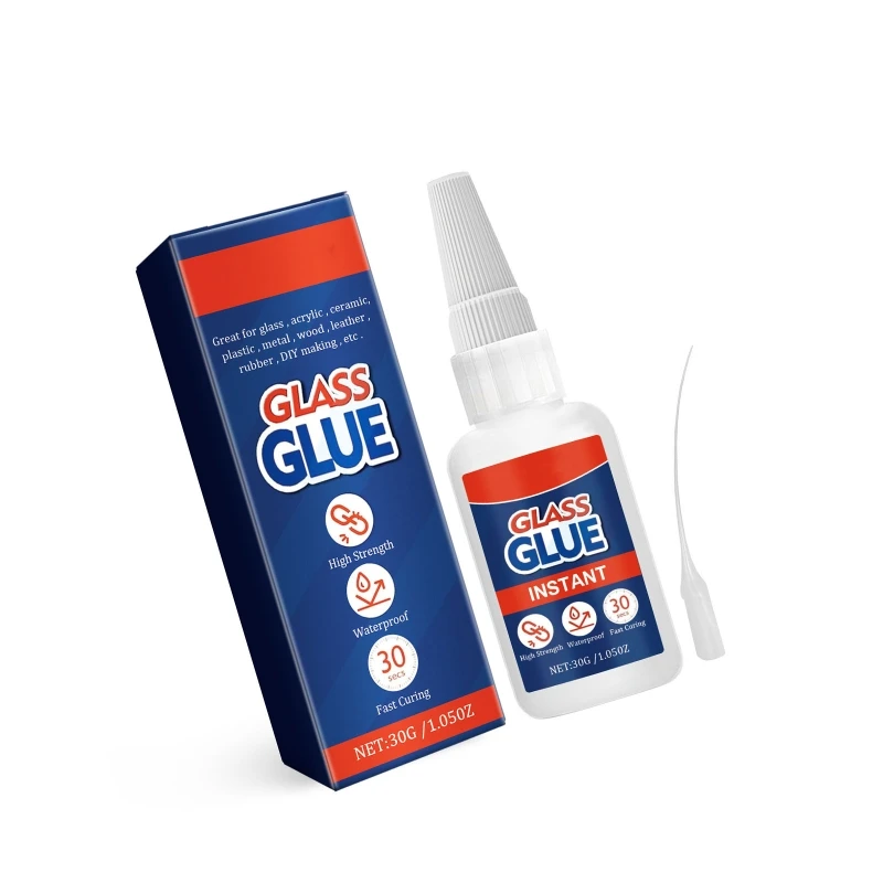 1.05oz Glass Repair Adhesive High Strength Multipurpose Clear Liquid Glues High Strength