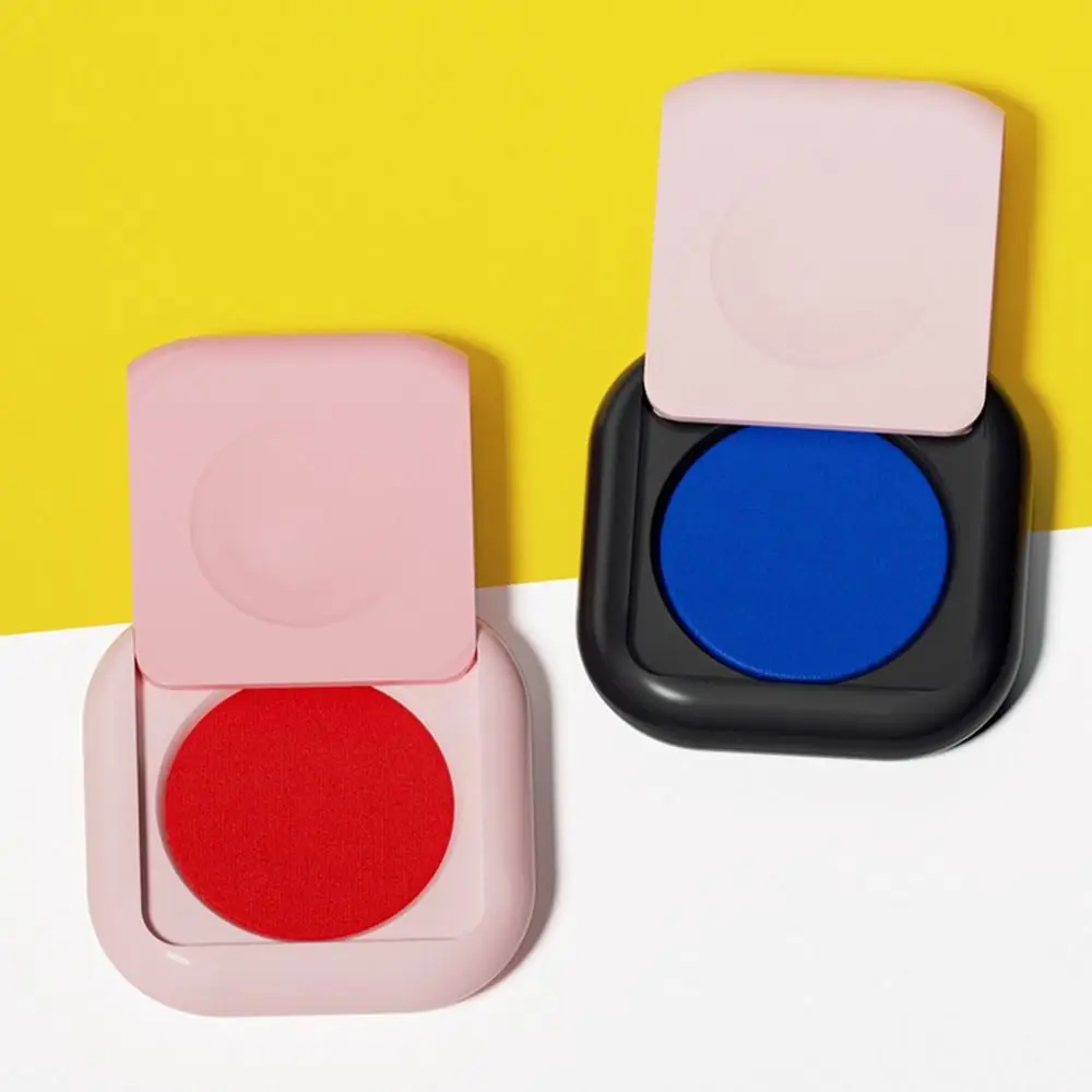 Clear Stamping Mini Fingerprint Ink Pad Finger Printing Quick-drying Thumbprint Ink Pad Professional Portable Stamp Pad