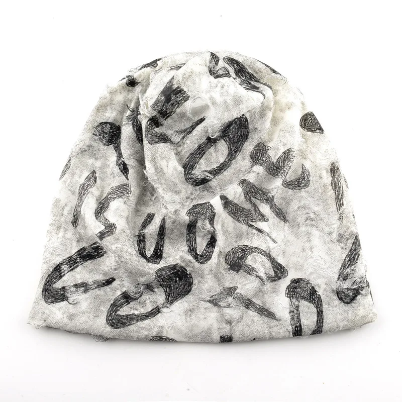 Light-colored slouchy hat, spring and autumn hat for women, thin beanie hat, versatile and face-slimming, pullover hat for men