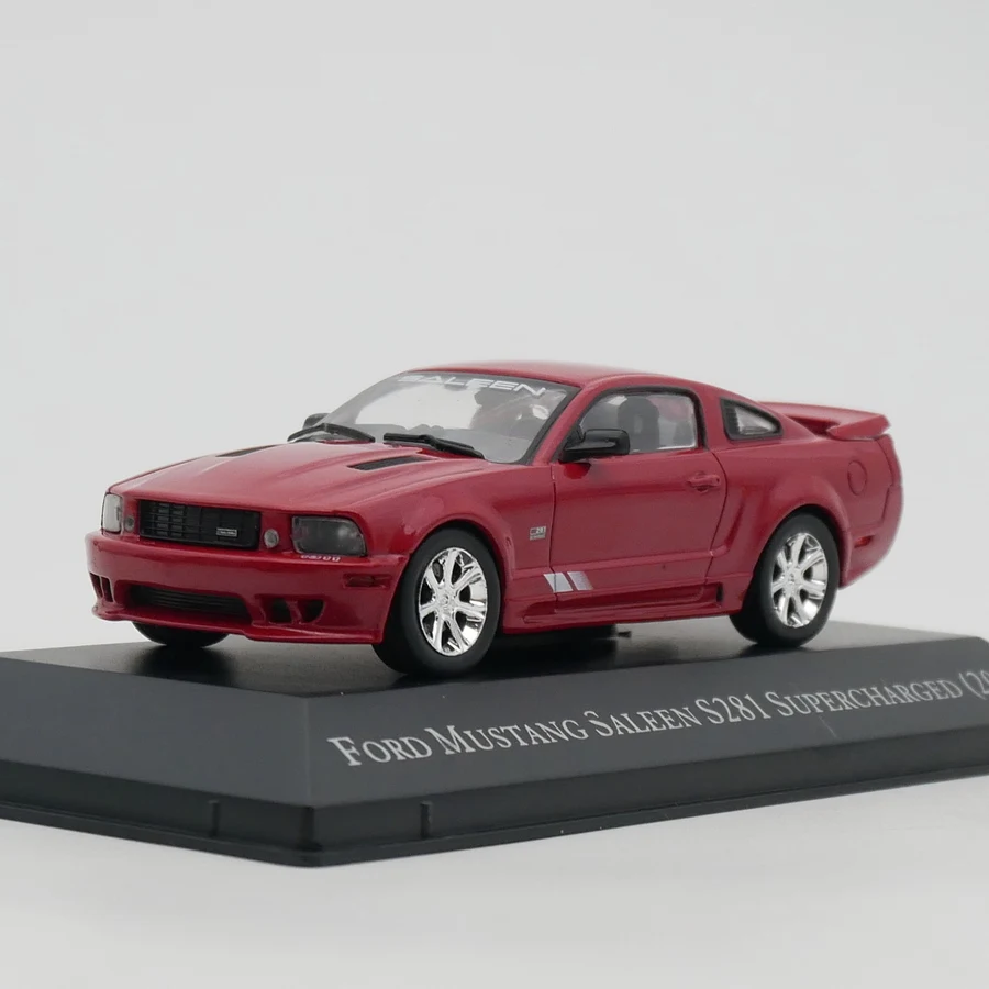 

Ixo масштаб 1:43 литые модели автомобилей из сплава 2005 Ford Mustang Saleen S281 классические модели автомобилей ностальгия подарки для взрослых сувенир статический дисплей