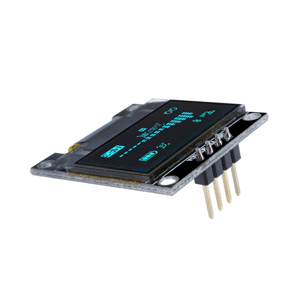 0.96 inch OLED IIC Serial OLED Display Module 128X64 I2C LCD Screen Board White/Blue Yellow-Blue for Arduino