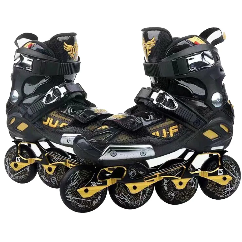 Slalom Skate Original JUF Roller Skate Professional Inline Skates Banana Frame Adult Roller Skating Shoes Sliding Free Skating