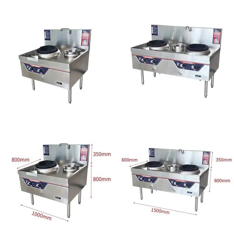 for Commercial Kitchen Gas Cooker Compact Gas Frying Boiler for Hotel Canteen Catering Equipment Restaurant Cooking Stove